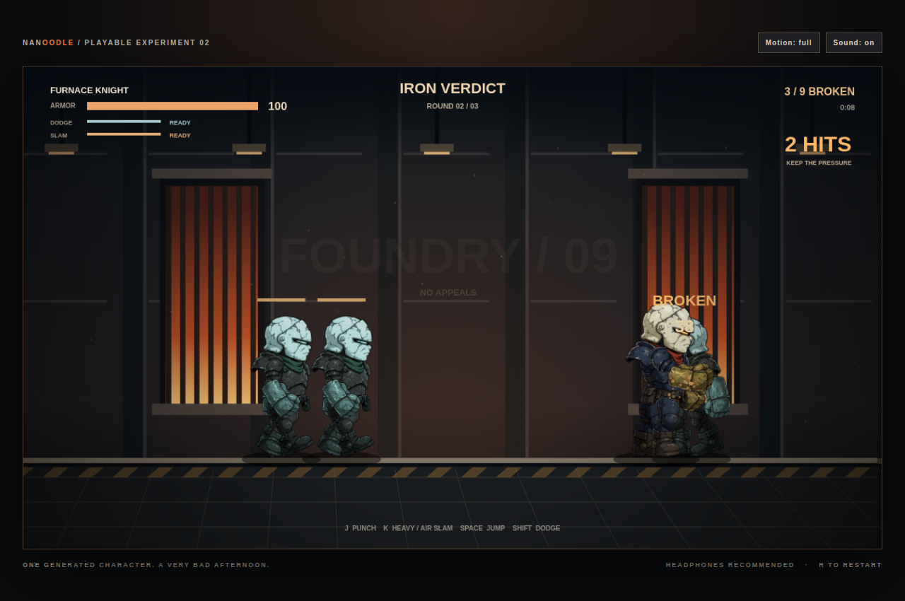 Iron Verdict gameplay screenshot